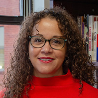 Linda Sprague smiling in photo