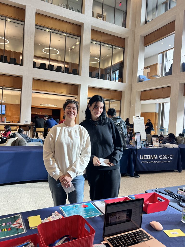 portrait of two studnets